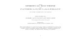 The Spiritual Doctrine of Father Louis Lallemant, Louis, 1588-1635