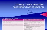 Urinary Tract Disorder