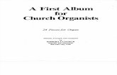 A First Album for Church Organists - Robert Cundick