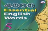 4000 grammar English Words