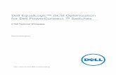EqualLogic ISCSI Optimization for Dell PowerConnect Switches White Paper