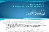 Corporate Strategies (1