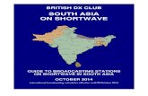 South Asia on Shortwave - Oct. 2014