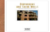 Design of Diaphram & Shear Walls