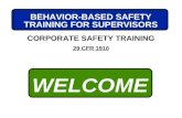 Behavior Based Safety 1