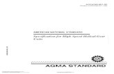 AGMA6011-I03_Specification for High Speed Helical Gear Units