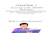 SAP ABAP Dictionary Bc030