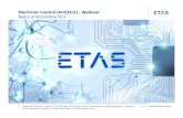 ETAS Webinar ECU Basics