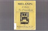 Melanin a Key to Freedom by Richard King