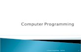 Computer Programming 1_1