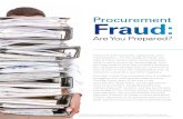 Procurement Fraud - Are You Prepared