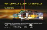 Iaea - Radiation Oncology Physics a Handbook for Teachers An