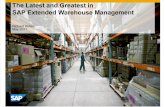 3409 the Latest and Greatest in SAP Extended Warehouse Management