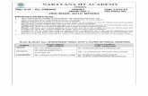 Narayana Phase-I JEE-Main GTM-7 Final Q'Paper