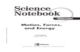 Glencoe Science - Motion, Forces, And Energy - Science Notebook