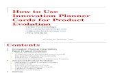 Innovation Planner for Product Development (1).ppt