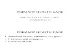 Primary Health Care Bsn