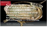 Clocks, Watches & Scientific Instruments | Skinner Auction 2760M