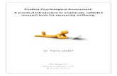 Workshop 4 - Dr Aaron Jarden - Positive Psychological Assessment Workbook
