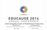 Estimating the Costs of Distributed IT Services (242321782)