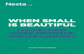 When Small is Beautiful: Lessons from Highly Innovative Smaller Countries