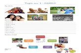 Family for Social Studies (worksheet)