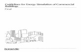 Guidelines For Energy Simulation of Commercial Bldgs