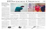 The Bowdoin Orient - Vol. 144, No. 4 - October 3, 2014