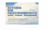 Flying on Instruments With Flight Simulator-no Charts