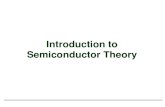 Lecture 1 Semiconductor Theory