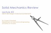 UVic Mech 360 Review Slides