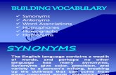 Building Vocabulary Part II 4