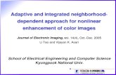 20060121 Adaptive and Integrated Neighborhood-Dependent Approach for Nonlinear Enhancement of Color Images