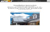 En ENSOL - Installation Instruction Inclined Tile Roof