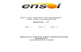 En Ensol - Installation Manual Water Heater With Solar Pump-group