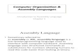 Introduction to Assembly Language(Chapter 1)