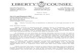 Liberty Counsel Letter
