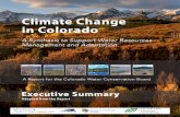 Climate Change CO Report Exec Summ
