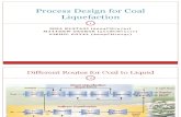 Process Design for Coal Liquefaction