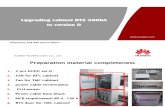 Upgrading Cabinet BTS 3900A to Version D V2 20140421