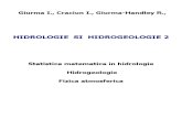 Hidrologie Si Hidrogeologie II
