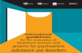 OMS - (2000) International Guidelines for the Evaluation of Treatment Services and Systems for Psychoactive Substance Use Disorders