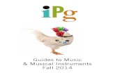 IPG Fall 2014 Guides to Music & Musical Instruments