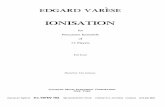 Edgar Varese: Ionisation