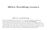 Mig Wire Feeding Issues