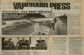 Bernie on the Brink | Vanguard Press | Nov. 3, 1988