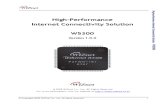 High-performance Internet Connectivity Solution - W5300 V1.0,0 Eng