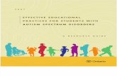 Resource Guide - Students With Autism Spectrum Disorders