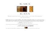 KARA-KASA the Origin and Nature of the Chakra