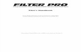 Filter Pro User Manual - English